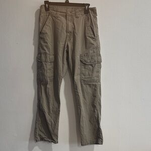 Wrangler Men's Cargo Pants in Khaki Green